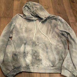 LOVE tree green-tone hoody